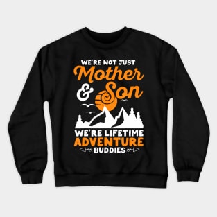 Mother And Son Mother'S Day From Son Matching Mom Crewneck Sweatshirt